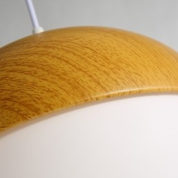 Nordisk Kontraktert Sopp Kreative Nøtter Enkelthodet Glass Lysekronelampe Lys