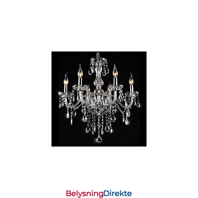 Tradisjonell Klassisk Vintage Krystall Galvanisert Krystalllysekrone