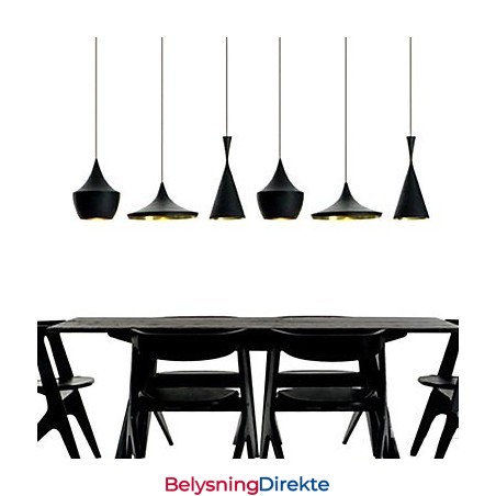 Mini-Stil Maleri Metall Pendellampe