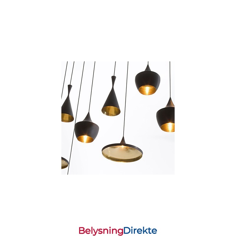 Mini-Stil Maleri Metall Pendellampe