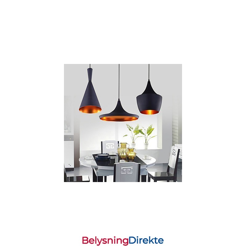 Mini-Stil Maleri Metall Pendellampe