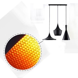 Mini-Stil Maleri Metall Pendellampe