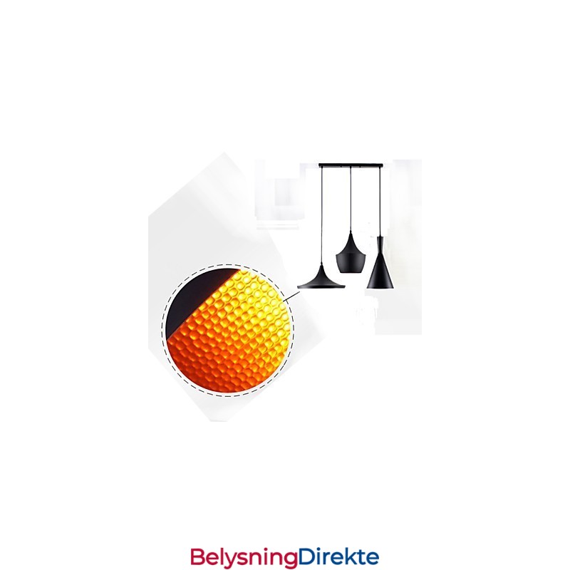 Mini-Stil Maleri Metall Pendellampe