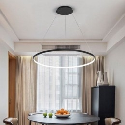 Dimbar Pendellampe Med 80 Cm Diameter, Moderne Design