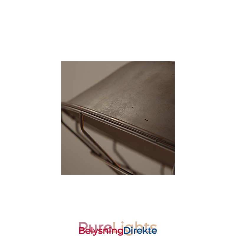 Retro Pendellampe Med 1 Lys, Gammel Metall, Skjerm, Butikk