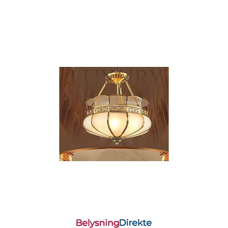 Den Klassiske Kobber Halvtaklampen I Kobberveranda