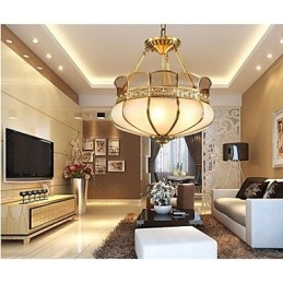 Den Klassiske Kobber Halvtaklampen I Kobberveranda