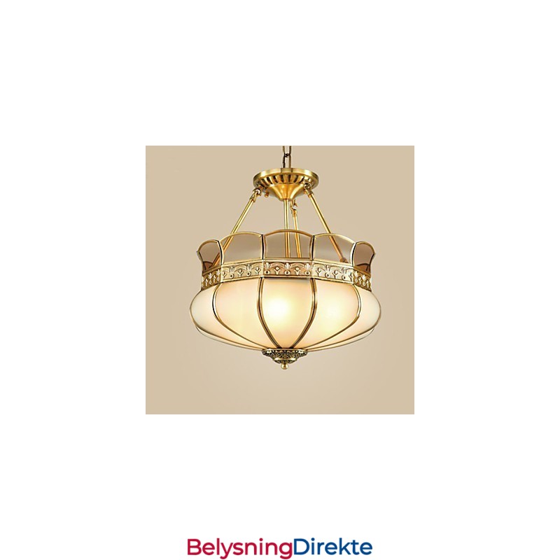 Den Klassiske Kobber Halvtaklampen I Kobberveranda