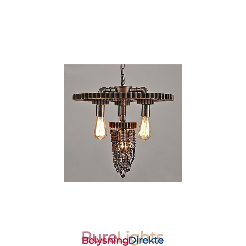 Industriell Vindkaféstudioutstyr Trehodelampe