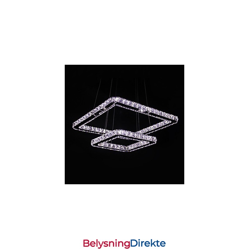 Moderne, Moderne Krystallmetallpendellampe