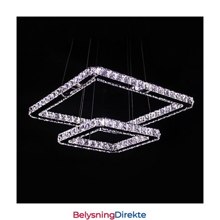 Moderne, Moderne Krystallmetallpendellampe