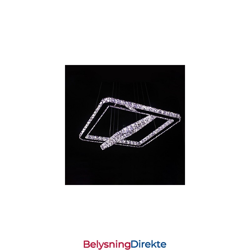 Moderne, Moderne Krystallmetallpendellampe