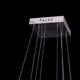 Moderne, Moderne Krystallmetallpendellampe