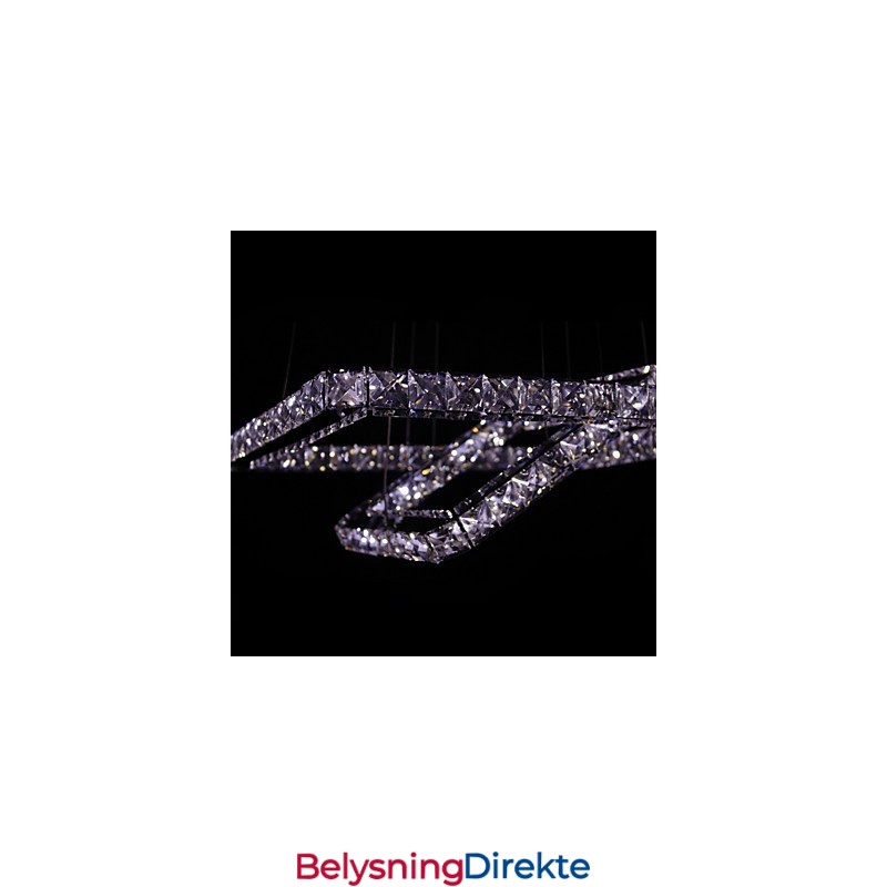 Moderne, Moderne Krystallmetallpendellampe