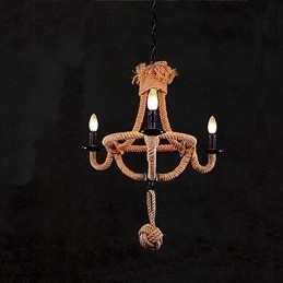 Tradisjonell Klassisk Rustikk Hytte Vintage Retro Landlig Maling Metalllysekrone