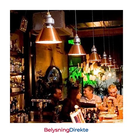 Vintage Landlig Metallpendellampe