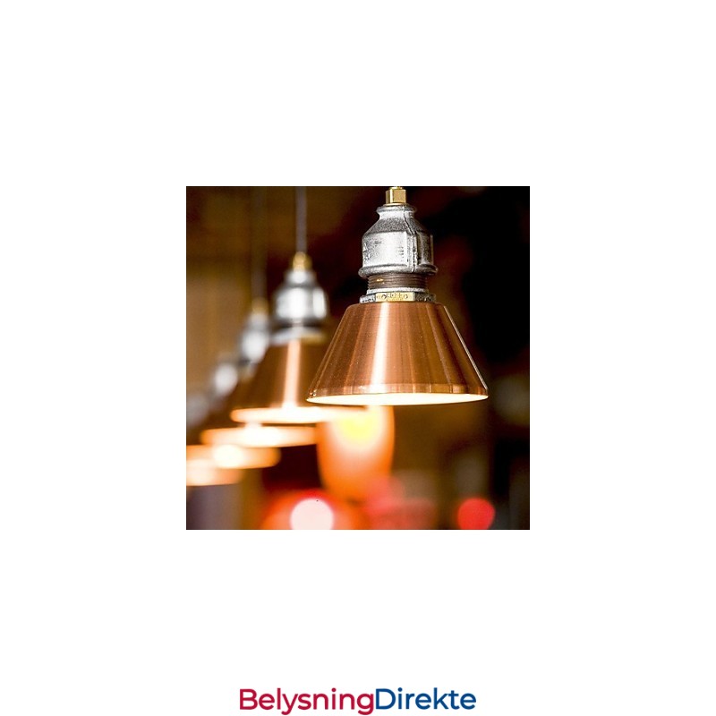 Vintage Landlig Metallpendellampe