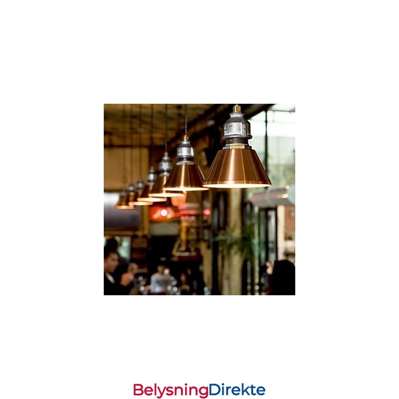 Vintage Landlig Metallpendellampe