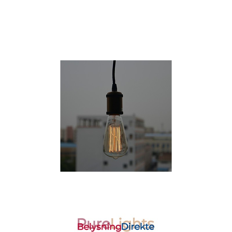 Tradisjonell Klassisk Vintage Mini-Stil Galvanisert Pendellampe