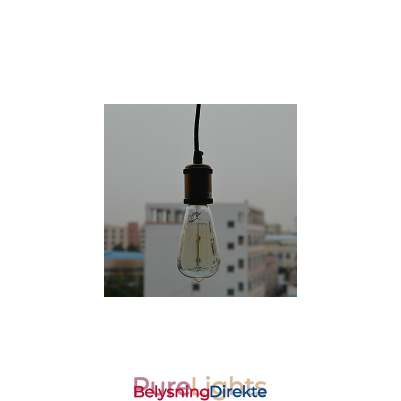 Tradisjonell Klassisk Vintage Mini-Stil Galvanisert Pendellampe