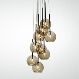 Landlig Mini-Stil Maleri Metall Pendellampe