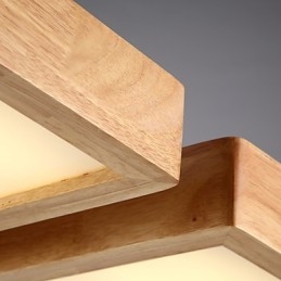 Moderne Samtids Landlig Ministil Andre Tre Bambus Pendellampe