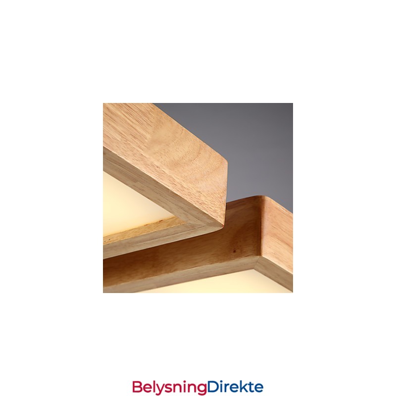 Moderne Samtids Landlig Ministil Andre Tre Bambus Pendellampe