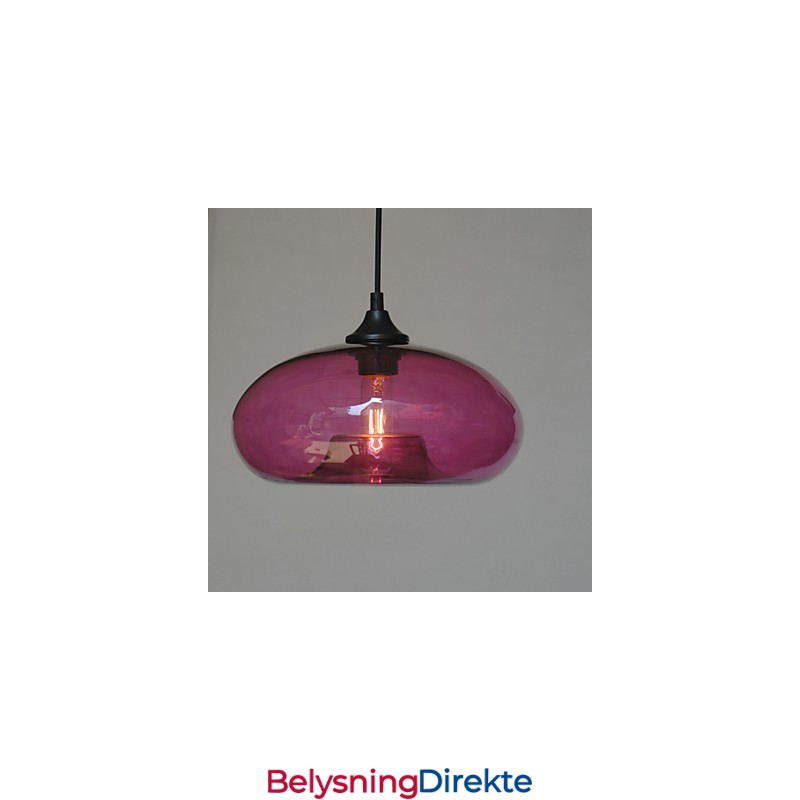 Moderne Karakteristisk Pendellampe Med 1 Lys Med Gjennomsiktig Skjerm