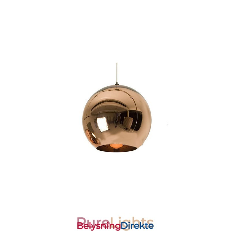 Kreativ Enkel Glass Nordisk Retro Galvaniseringskule Anhengslampe