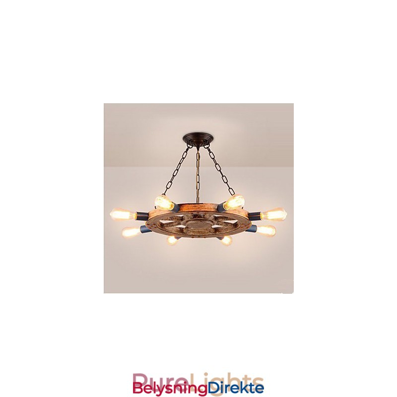 Nostalgisk Lysekrone I Jernharpiks