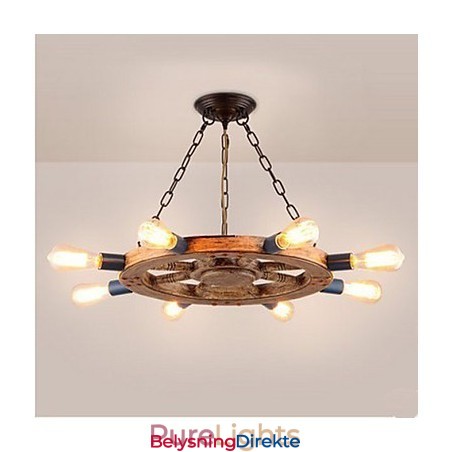 Nostalgisk Lysekrone I Jernharpiks