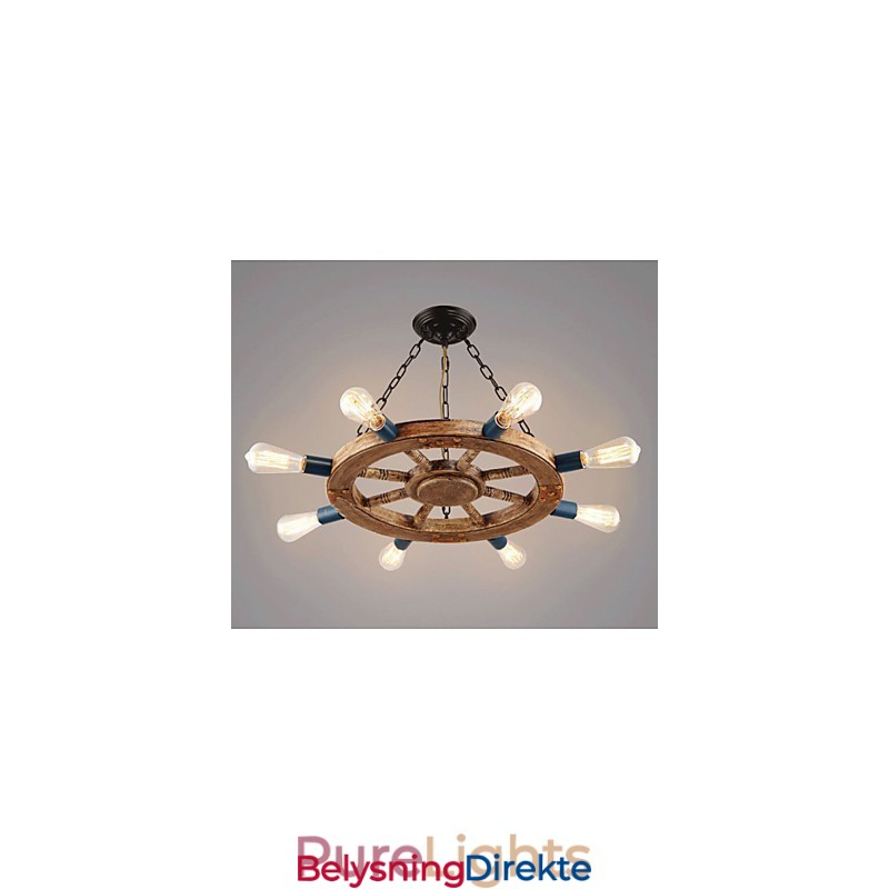 Nostalgisk Lysekrone I Jernharpiks