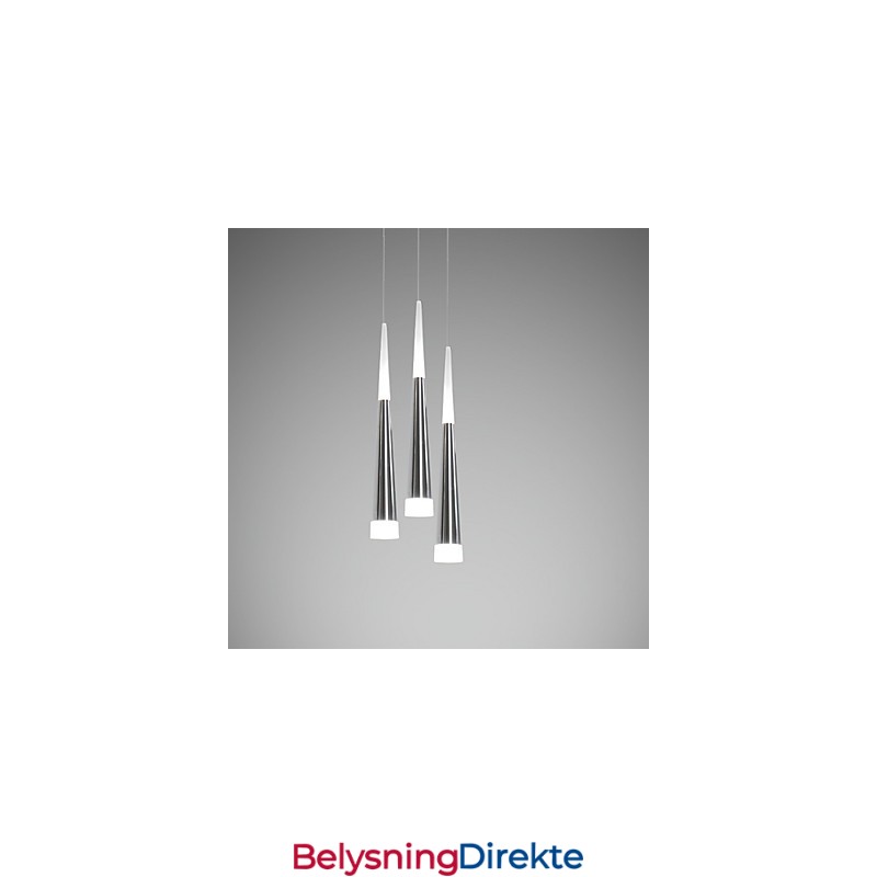 Trippel Pendellampe Moderne, Moderne, Spisestue, Barn, Metall, Rund Baldakin