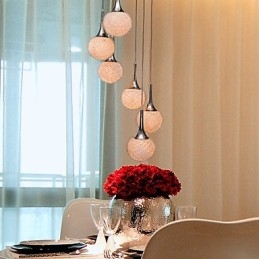 Moderne Samtids Globe Galvanisert Metall Innfelt Montering