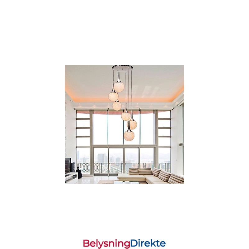 Moderne Samtids Globe Galvanisert Metall Innfelt Montering