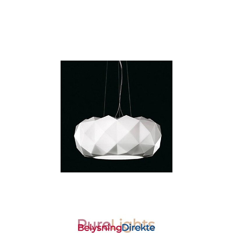 Moderne Og Moderne Anhengslampe I Galvanisert Metall