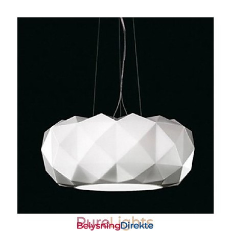 Moderne Og Moderne Anhengslampe I Galvanisert Metall