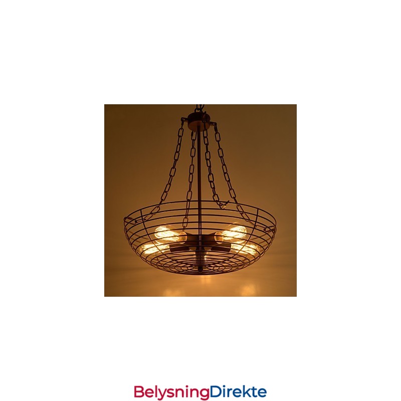 Retro Klassiske Metalltaklamper Enkle Pendellamper Kafependellampe