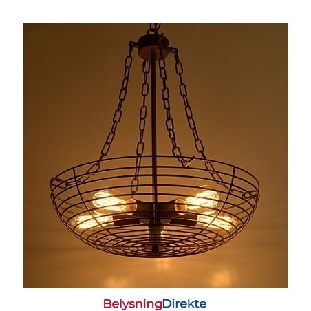 Retro Klassiske Metalltaklamper Enkle Pendellamper Kafependellampe