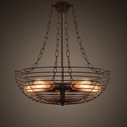 Retro Klassiske Metalltaklamper Enkle Pendellamper Kafependellampe