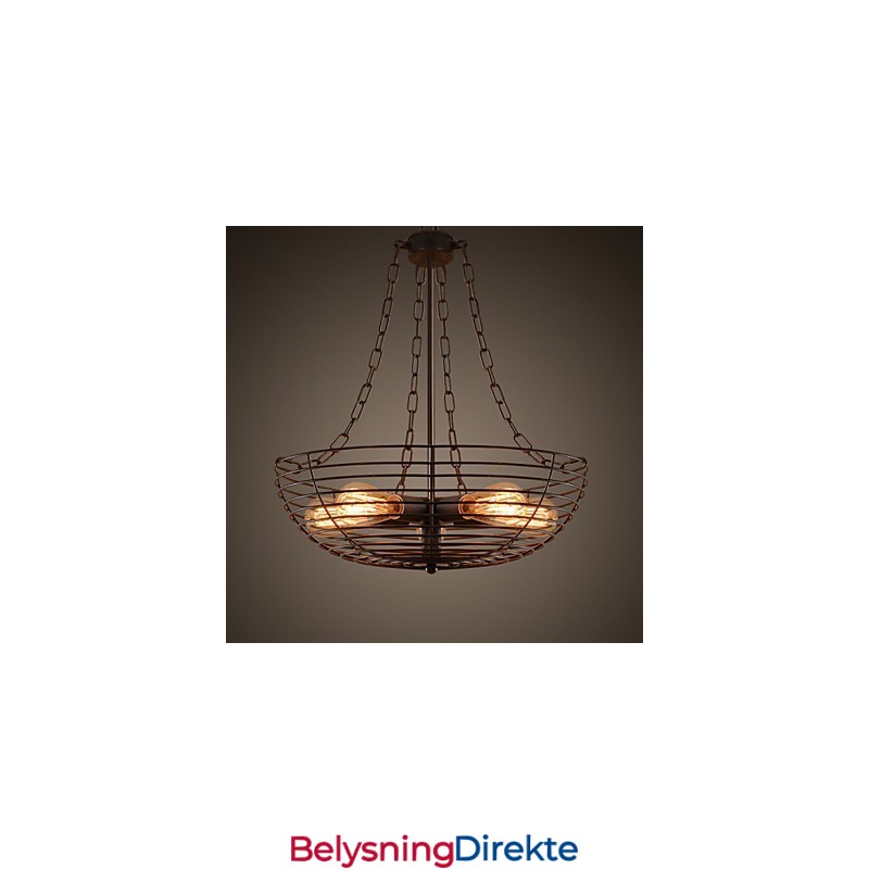 Retro Klassiske Metalltaklamper Enkle Pendellamper Kafependellampe