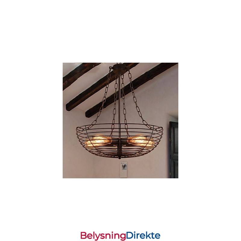 Retro Klassiske Metalltaklamper Enkle Pendellamper Kafependellampe