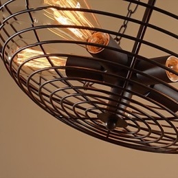 Retro Klassiske Metalltaklamper Enkle Pendellamper Kafependellampe