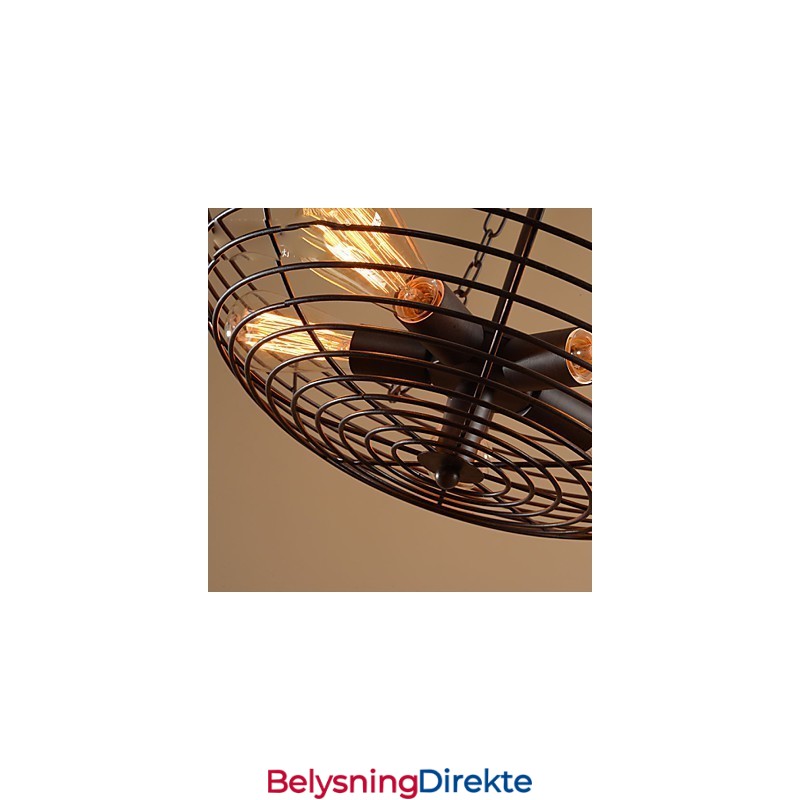 Retro Klassiske Metalltaklamper Enkle Pendellamper Kafependellampe