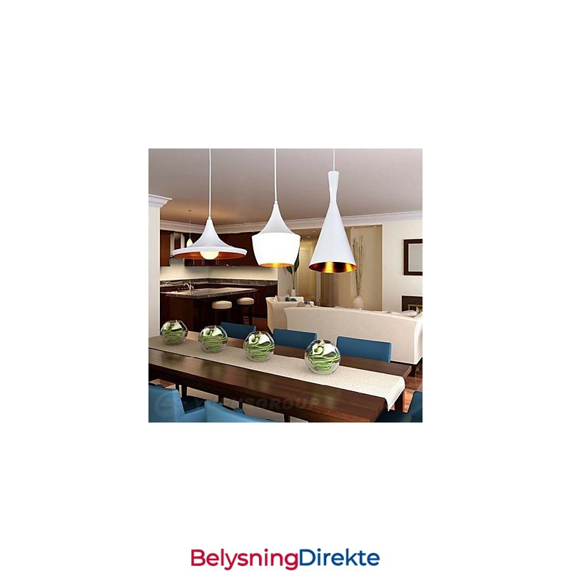 Mini-Stil Maleri Metall Pendellampe