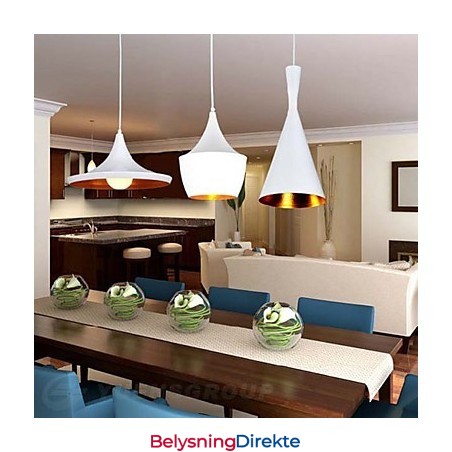 Mini-Stil Maleri Metall Pendellampe