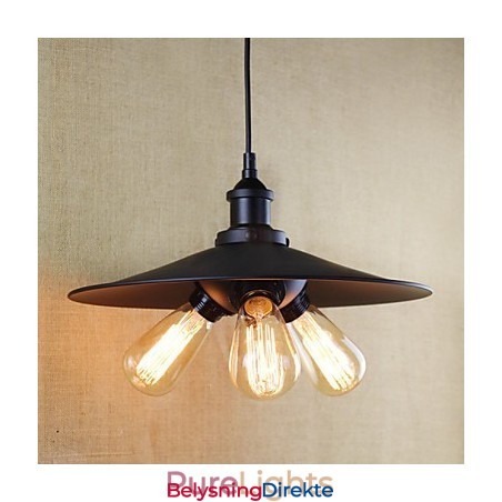 Pendellamper Tradisjonell Klassisk Vintage Retro Landlig Garasje Metall