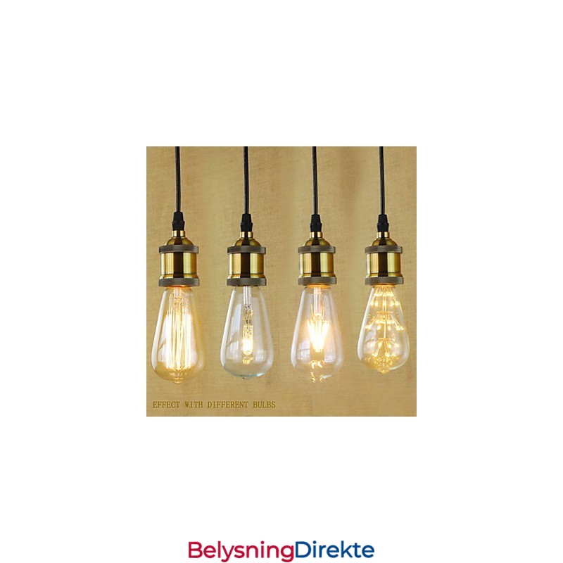 Pendellamper Tradisjonell Klassisk Vintage Retro Landlig Garasje Metall