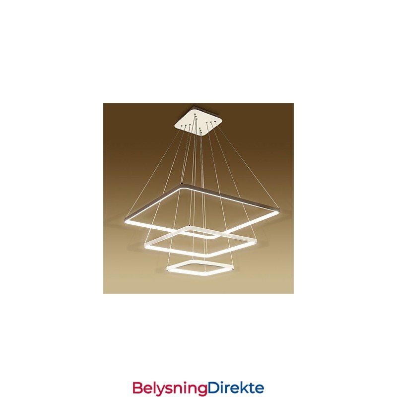 Moderne Design Pendellampe Med Tre Ringer