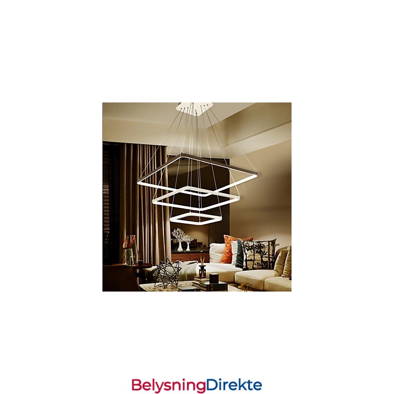 Moderne Design Pendellampe Med Tre Ringer